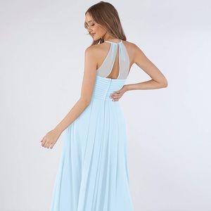 Azazie Ginger Sky Blue Bridesmaids Dress